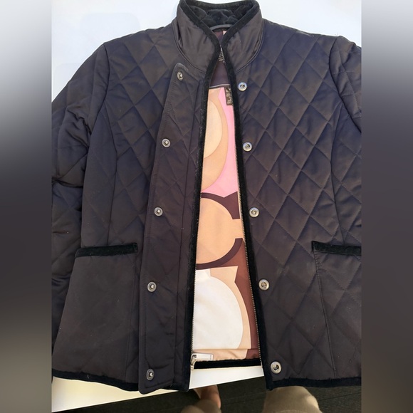 Coach Black Quilted Black Puffer Jacket - Picture 3 of 5